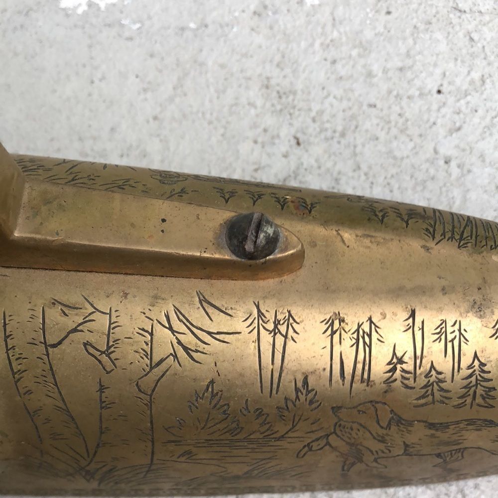 Antique Victorian Slug iron - Picture 4 of 11
